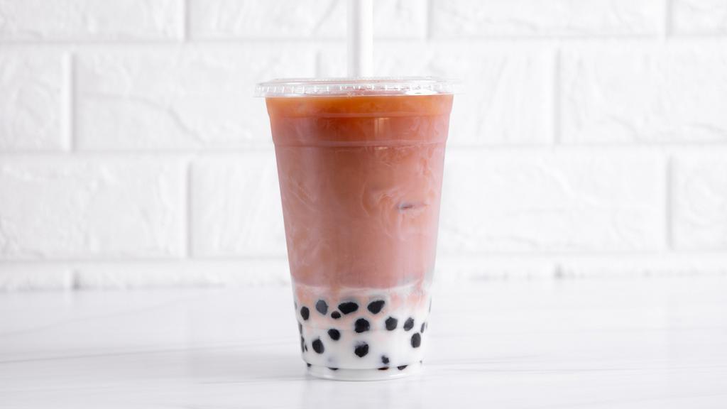 Classic Milk Tea · ADD BOBA OR LYCHEE JELLY FOR ADDITIONAL CHARGES