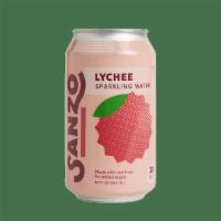 Sanzo Lychee Sparkling Water · 12oz Can