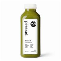 Greens With Ginger - Greens 3 · What's in this juice? It's a blend of apple, cucumber, celery, lemon, spinach, ginger, kale ...