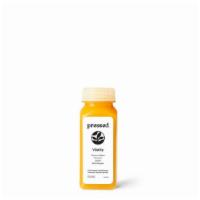 Vitality Shot with Turmeric · What's in this juice? It's a blend of coconut water, turmeric, lemon and black pepper. These...