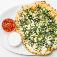 Cheesy Garlic Sticks · Mozzarella cheese, seasoned with garlic butter, red pepper flakes, oregano, and basil. Serve...