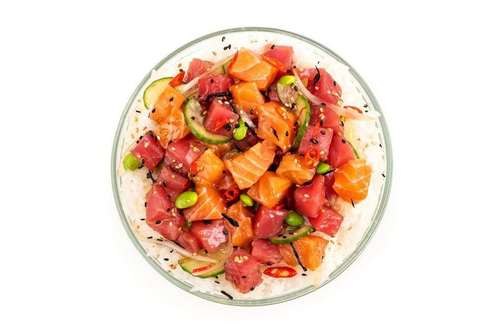 Poke Bowl - Regular (2 Proteins) · Mix up to 2 proteins with your choice of base, mix-ins, toppings, and flavor.