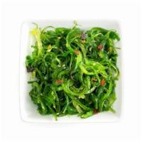 Side Of Seaweed Salad · A clean, simple mix of seaweed, select sesame oil, vinegar and kosher salt plus sesame seeds.