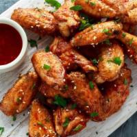 20 Wings Combo · Your choice of 20 wings or boneless. With up to 3 flavors, large fries or veggie sticks, 1 d...