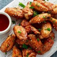 10 Wings Combo · Your choice of 10 wings or boneless. With up to 2 flavors, regular fries or veggie sticks, 1...