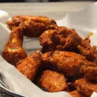 HOT WINGS  · Served With Ranch & Hot Wing Sauce