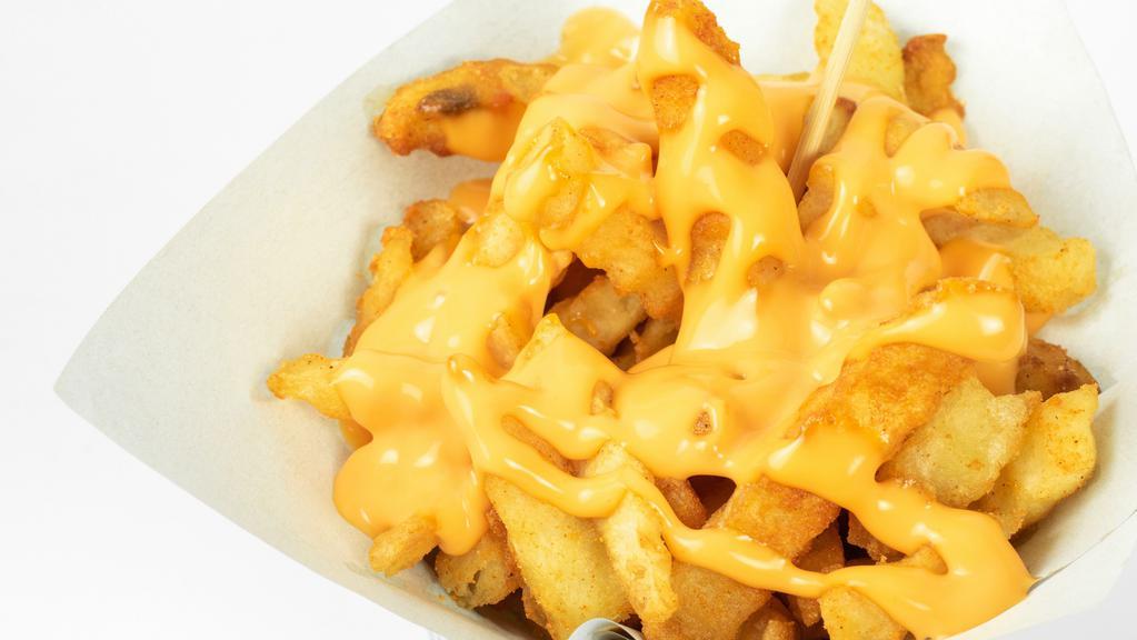 Cheese Fries · Crispy French fries drizzled with yummy cheese sauce.
