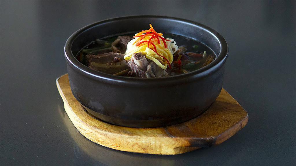 Galbi Tang · Beef Short rib stew.