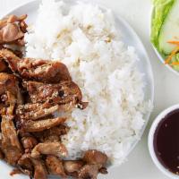 95. CƠM GÀ TERIYAKI · teriyaki chicken over rice
