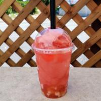 Watermelon Slush · [pictured with fruit jelly add-on]