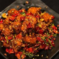 H9. Deep-Fried Chicken with Chili Peppers · 辣子鸡