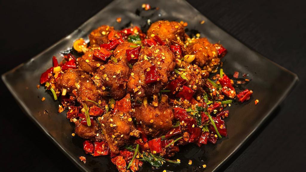H9. Deep-Fried Chicken with Chili Peppers · 辣子鸡