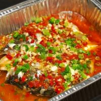 H4. Steamed Fish Head with Chili Peppers · 剁椒鱼头