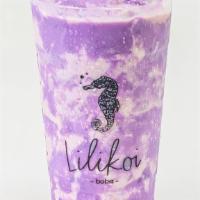Ube Horchata · Ube with Horchata (made with rice, cinnamon and whole milk)