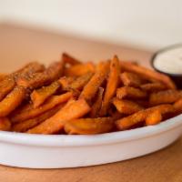 Sweet Potato Fries · Dusted in our unique seasoning served with tiger ranch dressing.