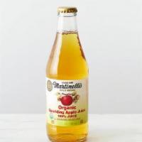martinelli's sparkling apple juice · 