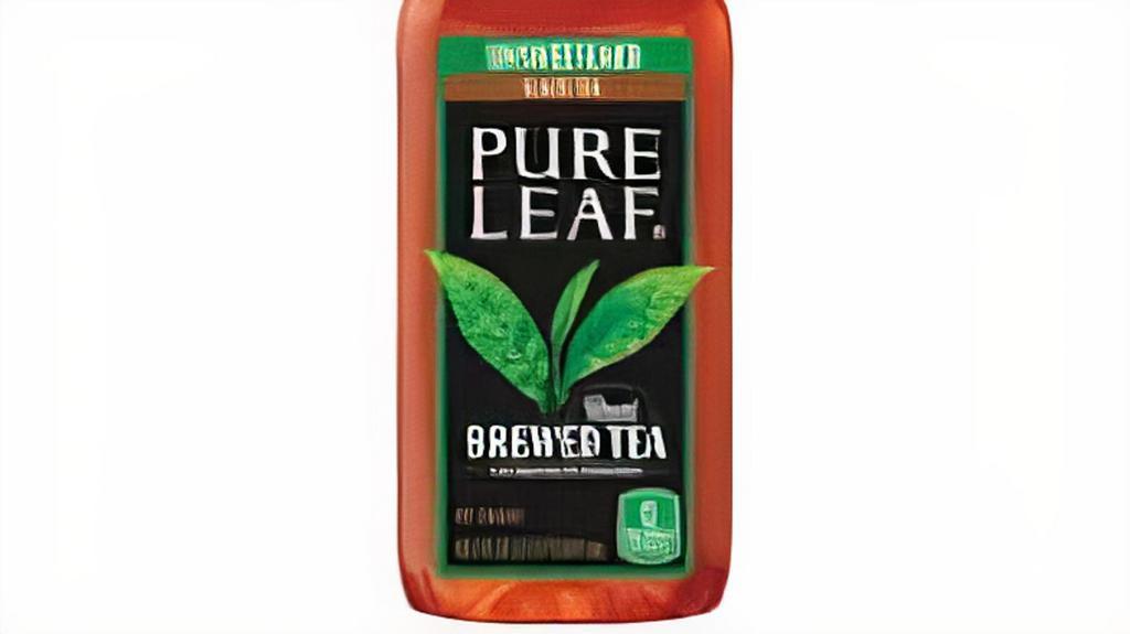 Pure Leaf Tea · Taste iced tea the way it was meant to be: brewed from real tea leaves steeped in water and bottled without adding sugar or color.