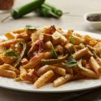 Shahi Paneer Pasta Twist · This pasta has our signature butter sauce, fresh sliced red onions, our masala paneer, fresh...
