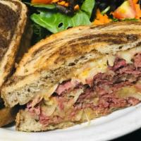 Reuben Sandwich · smoked pastrami, sauerkraut, swiss and 1000 island