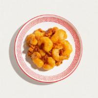 Honey Walnut Shrimp · Stir-fried shrimp with walnuts and savory honey sauce.