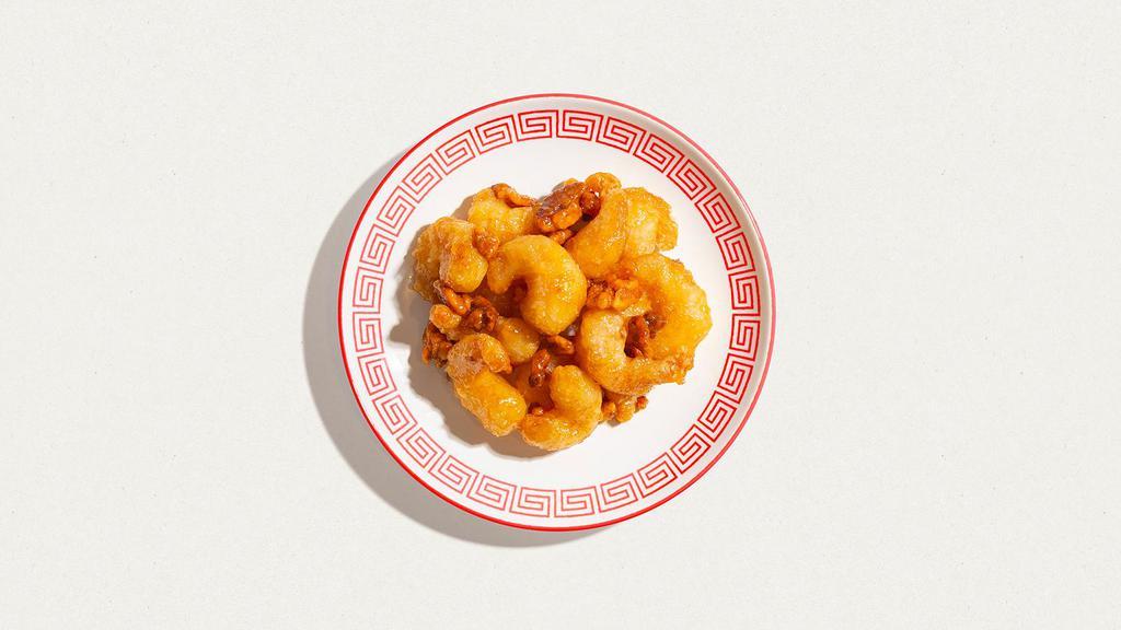 Honey Walnut Shrimp · Stir-fried shrimp with walnuts and savory honey sauce.