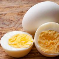 Boiled Eggs · Freshly boiled eggs (Two pieces).