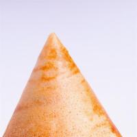 Cone Dosa · Thin, cone-shaped pancake made from fermented batter consisting of lentils and rice, served ...