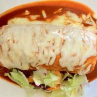 Burrito Mojado (please choose the meat) · 