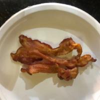 Bacon · Three pieces of Bacon