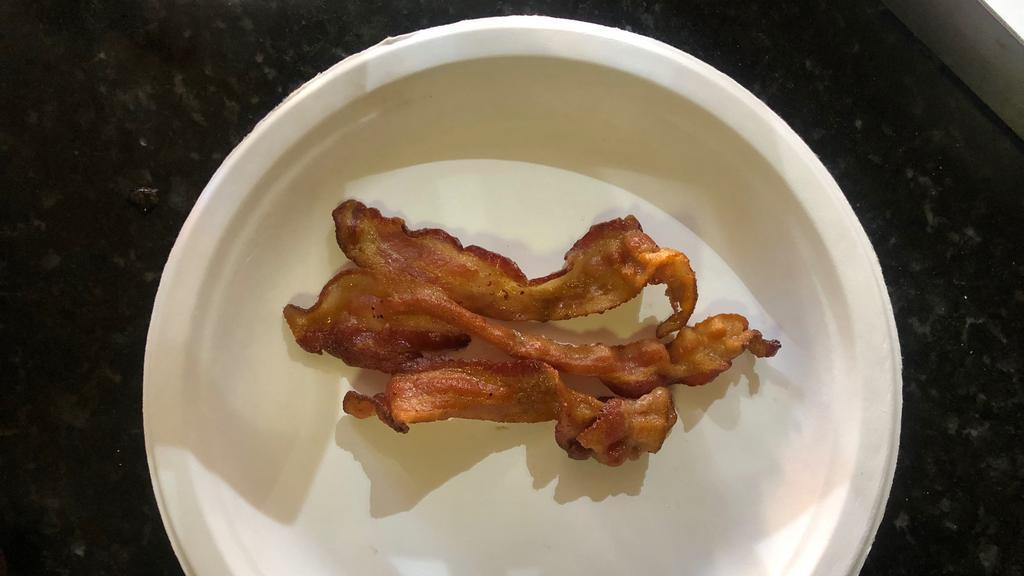 Bacon · Three pieces of Bacon