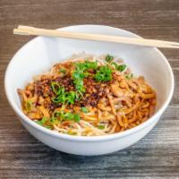 Szechwan Hot & Spicy Dan-Dan Noodle · Spicy. House s`pecial. mixed with shredded pork and green onions in spicy sesame sauce.