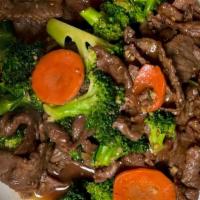Broccoli Beef or Lamb · Sautéed with broccoli & carrots in brown sauce.
