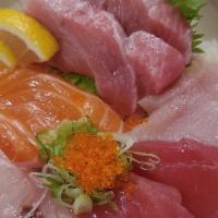 Chirashi Bowl · Premium Choice from Chef including Toro.