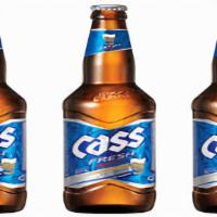 Korean Bottled Beer- CASS · Alcohol has to be purchased with food.
Korean lager. 21oz