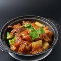 CP4. Braised Beef Brisket with Turnip - 柱候萝白牛腩煲 · 