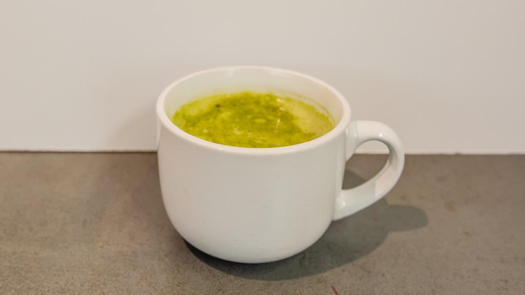 Matcha Latte · Add cinnamon and caramel for additional cost.