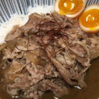 Beef Curry Rice · Beef with Housemade Curry over Rice