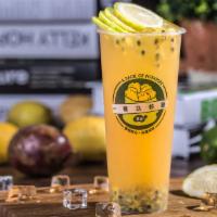 D8. Fresh Passion Fruit Lemon Green Tea · 