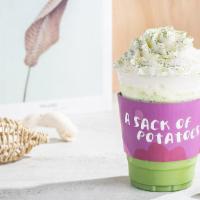 W2 Whipped Cream Matcha Frappe · 
