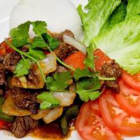 Com Bo Luc Lac · White Rice with Shaken Beef
