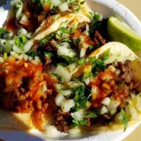 Super Taco / · Selecciona cualquier tipo de Carne, salsa, queso, aguacate. / Select any type of meat, salsa...