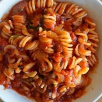 KID'S PASTA · fusilli (short twisted pasta) with choice of butter & cheese or red sauce