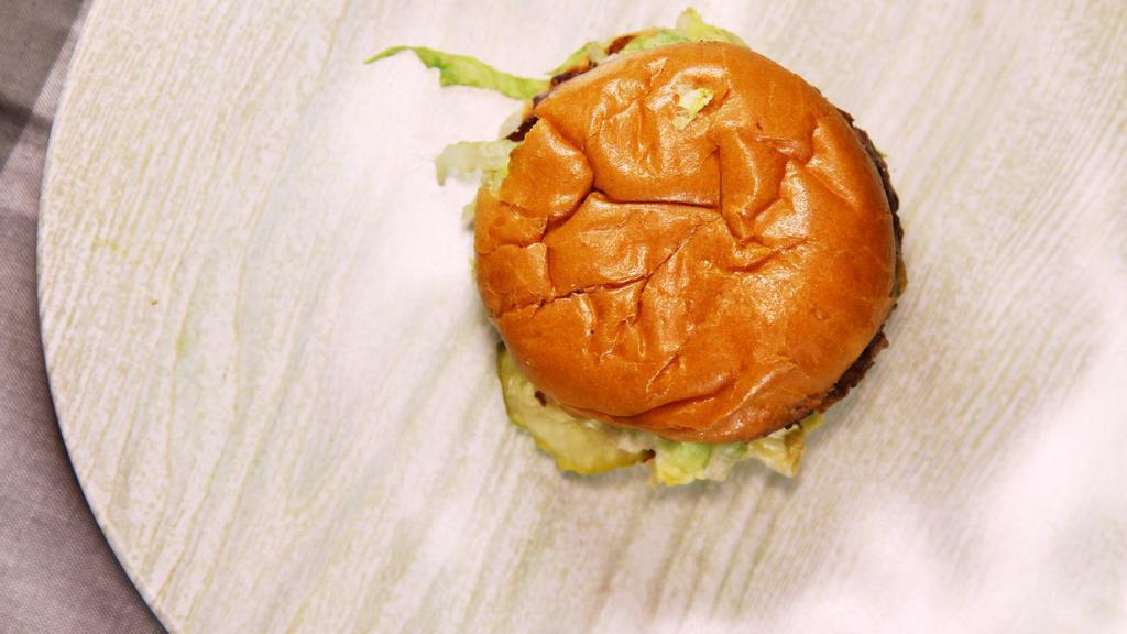 Cheese Burger · Lettuce, tomatoes, onions, cheese, ketchup, mayonnaise, mustard.