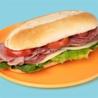 Italian Sub · Salami, ham, and capicola, with your choice of toppings on bread.