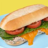 Tuna Sub · Tuna salad with your choice of toppings on bread.