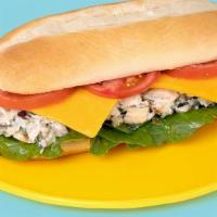 Chicken Sub · Chicken with your choice of toppings on bread.