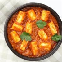 Butter Paneer · Satisfying Cottage cheese prepared with our special house sauce.