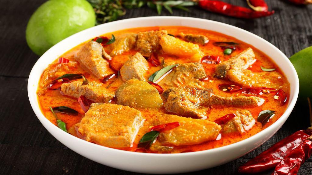 Fish Curry · Tender preparation of this fresh, fish curry.