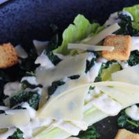 Caesar · Chopped fresh romaine lettuce, croutons and parmesan cheese tossed in a house made Caesar dr...