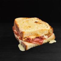 Crispy Ham & Swiss · This French bistro-inspired sandwich, also known as a “Croque Monsieur,” features savory lay...